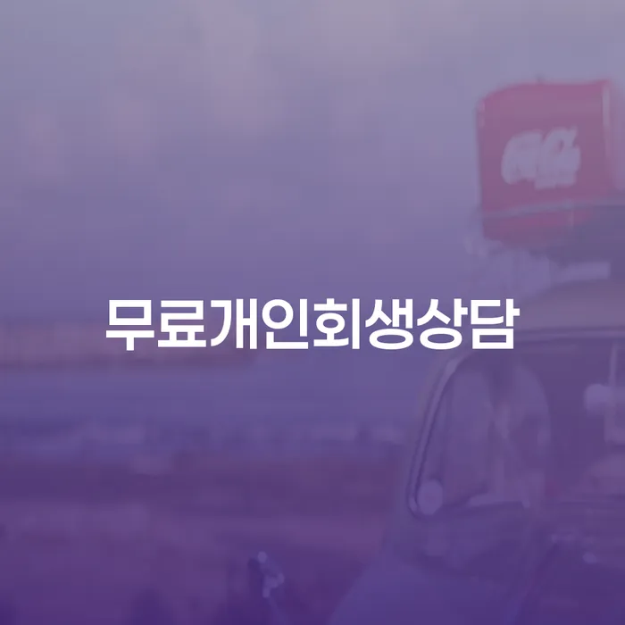 개인회생 빚갚는 방법 확인하자