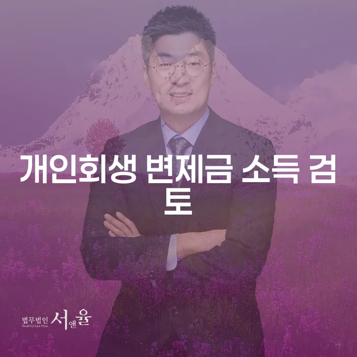 개인회생 변제금 소득 검토: 어떻게 효과적으로 준비할 수 있을까요?